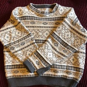 Crossings // vintage mock neck sweater (L)